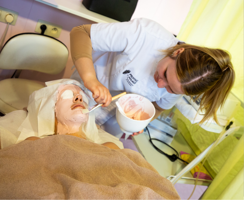 cours pratiques en esthétique de l'ESPA