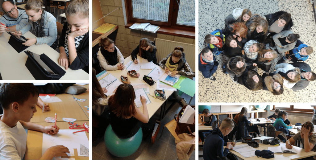 locaux et pédagogie du 1er degré de l'école secondaire provinciale d'Andenne 